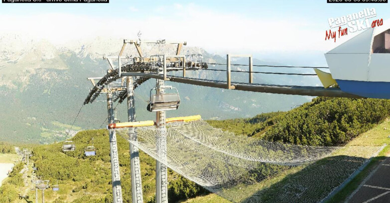 Webcam Paganella Ski – Andalo – Fai della Paganella - Arrivo Telecabina Doss Pelà