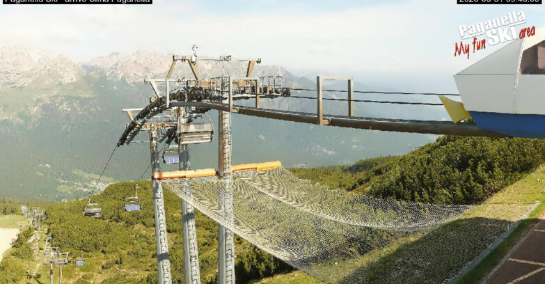 Webcam Paganella Ski – Andalo – Fai della Paganella - Cableway Doss Pelà