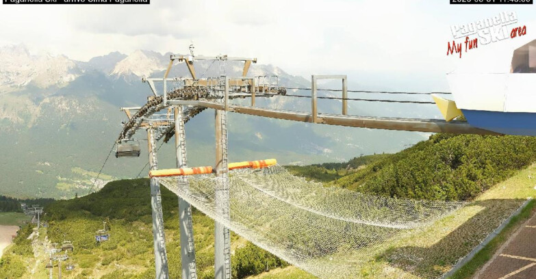 Webcam Paganella Ski – Andalo – Fai della Paganella - Cableway Doss Pelà