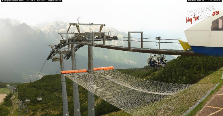 Webcam Paganella Ski – Andalo – Fai della Paganella - Cableway Doss Pelà