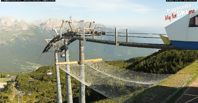 Webcam Paganella Ski – Andalo – Fai della Paganella - Cableway Doss Pelà