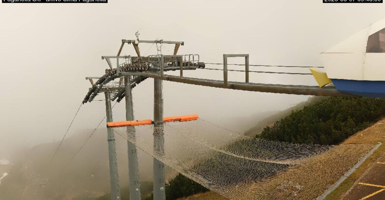 Webcam Paganella Ski – Andalo – Fai della Paganella - Arrivo Telecabina Doss Pelà
