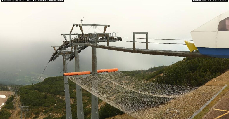 Webcam Paganella Ski – Andalo – Fai della Paganella - Arrivo Telecabina Doss Pelà