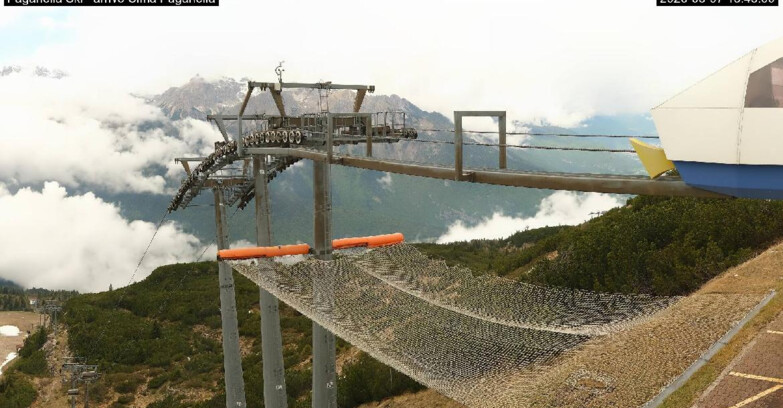 Webcam Paganella Ski – Andalo – Fai della Paganella - Arrivo Telecabina Doss Pelà