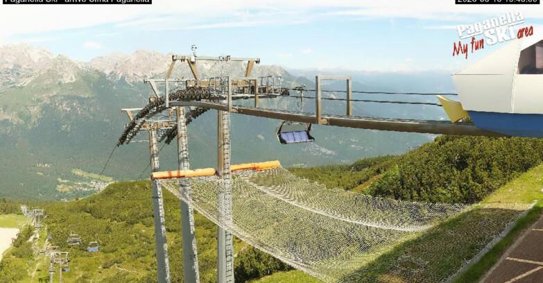Webcam Paganella Ski – Andalo – Fai della Paganella - Cableway Doss Pelà