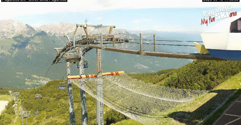 Webcam Paganella Ski – Andalo – Fai della Paganella - Cableway Doss Pelà