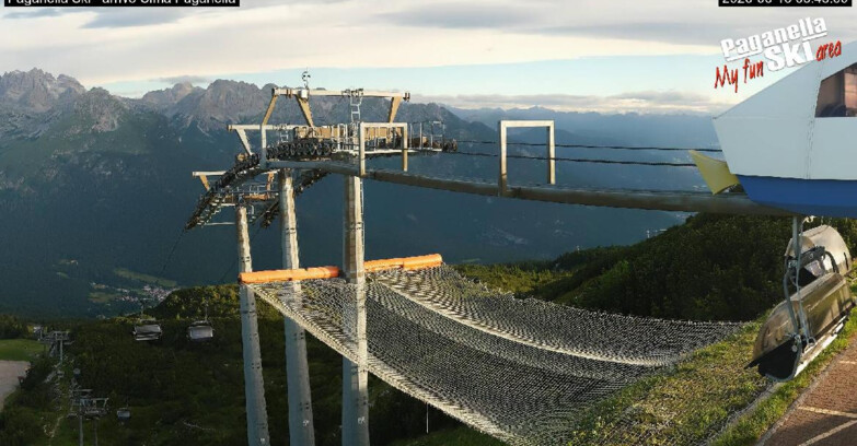 Webcam Paganella Ski – Andalo – Fai della Paganella - Cableway Doss Pelà