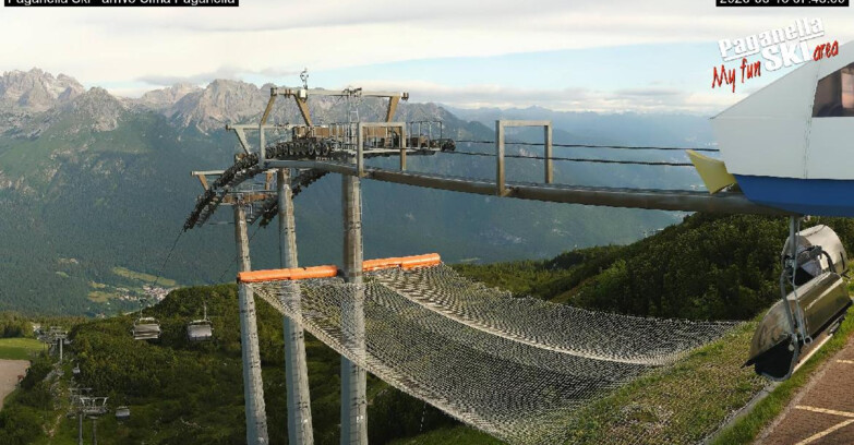 Webcam Paganella Ski – Andalo – Fai della Paganella - Cableway Doss Pelà