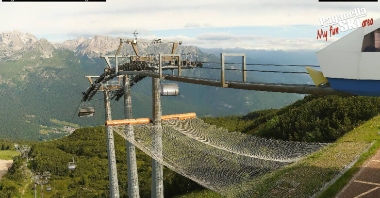 Webcam Paganella Ski – Andalo – Fai della Paganella - Cableway Doss Pelà