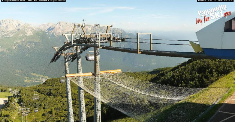 Webcam Paganella Ski – Andalo – Fai della Paganella - Cableway Doss Pelà
