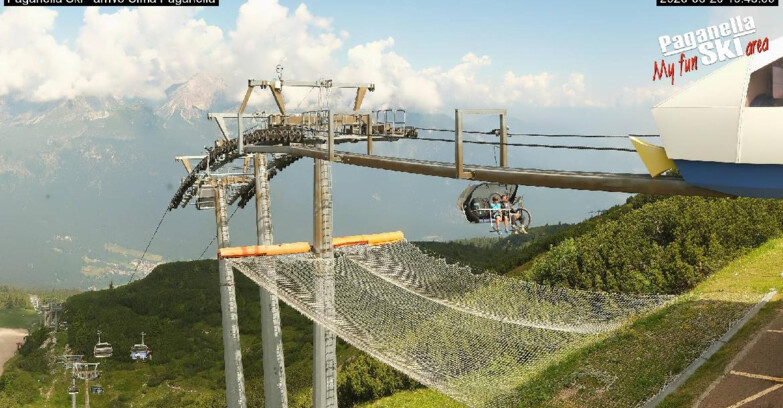 Webcam Paganella Ski – Andalo – Fai della Paganella - Cableway Doss Pelà
