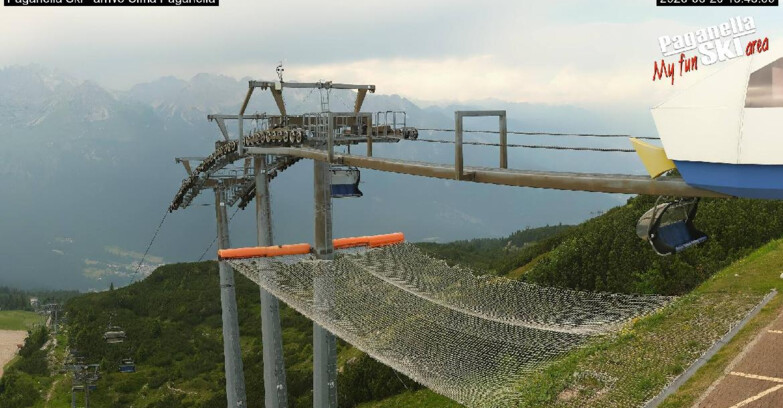 Webcam Paganella Ski – Andalo – Fai della Paganella - Cableway Doss Pelà