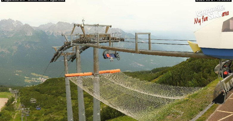 Webcam Paganella Ski – Andalo – Fai della Paganella - Cableway Doss Pelà