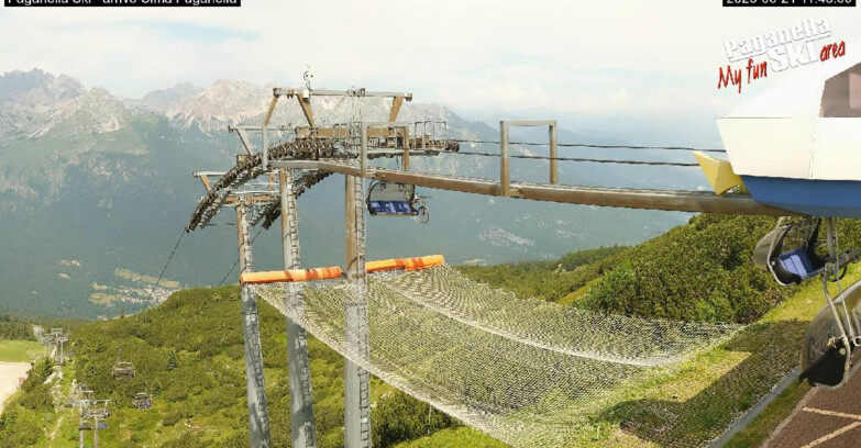 Webcam Paganella Ski – Andalo – Fai della Paganella - Cableway Doss Pelà