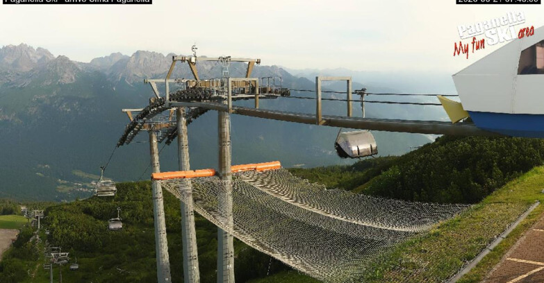 Webcam Paganella Ski – Andalo – Fai della Paganella - Cableway Doss Pelà