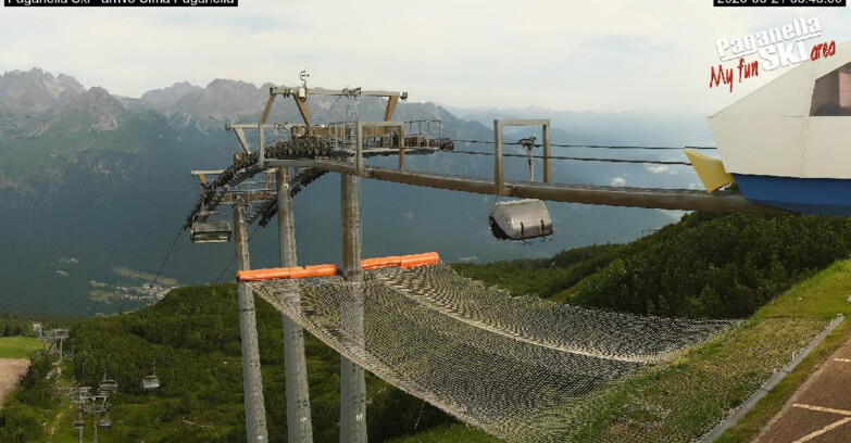Webcam Paganella Ski – Andalo – Fai della Paganella - Cableway Doss Pelà