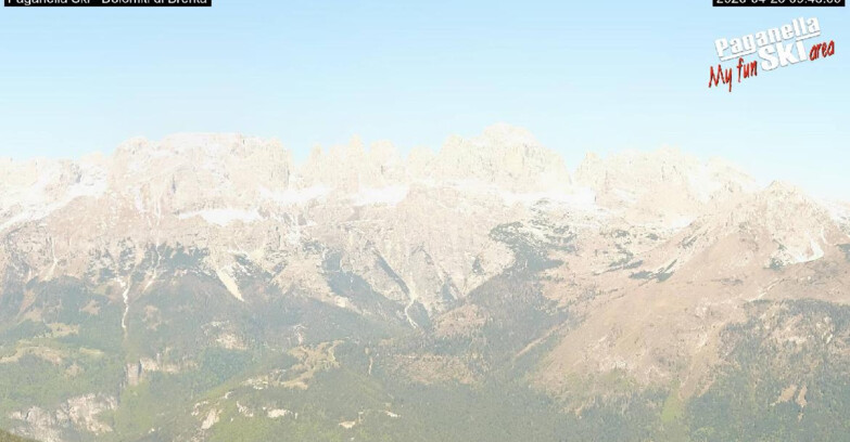 Webcam Paganella Ski – Andalo – Fai della Paganella - Dolomiti di Brenta