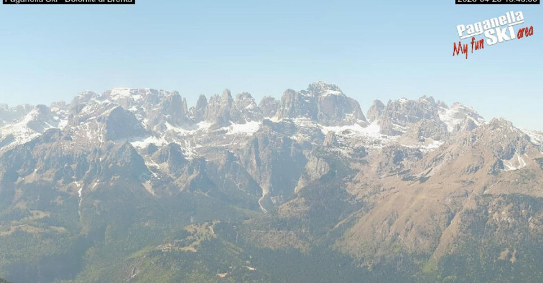 Webcam Paganella Ski – Andalo – Fai della Paganella - Dolomiti di Brenta