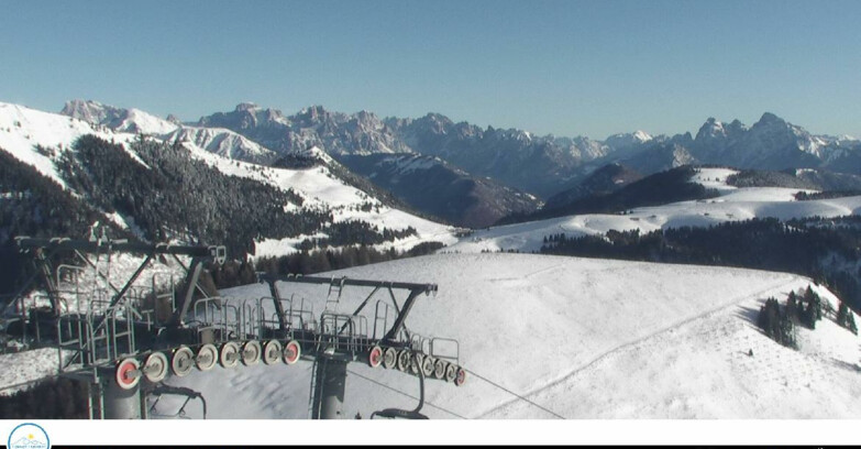 Webcam Passo Brocon-Marande - Panorama vs. Paradiso