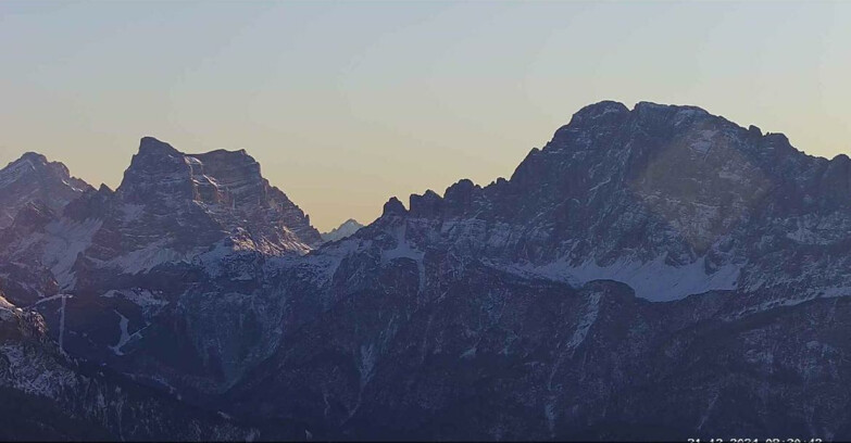 Webcam Passo San Pellegrino-Falcade - Pelmo e Civetta