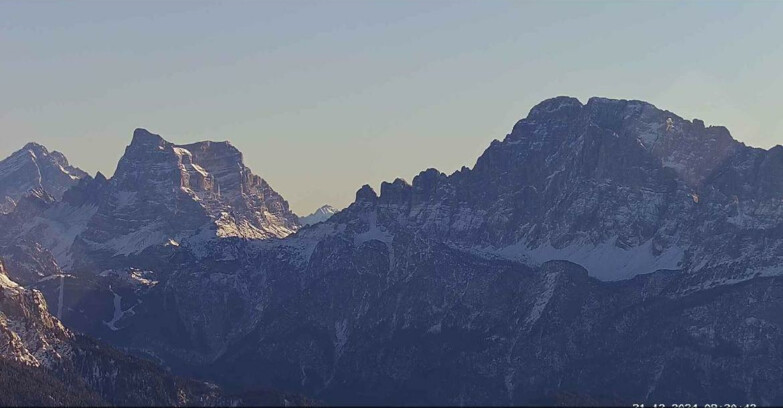 Webcam Passo San Pellegrino-Falcade - Pelmo e Civetta