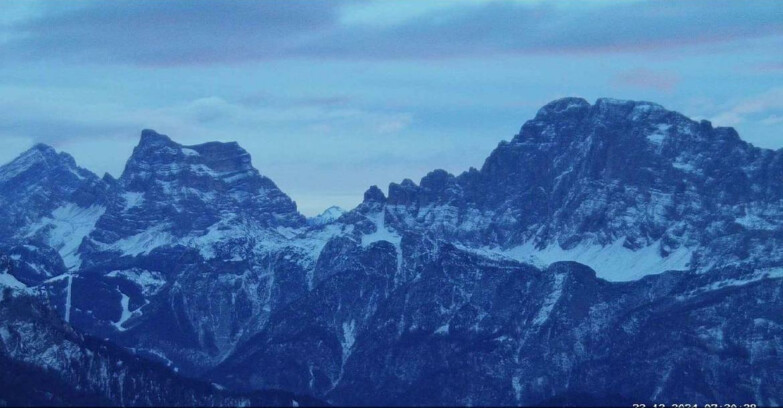 Webcam Passo San Pellegrino-Falcade  - Pelmo e Civetta