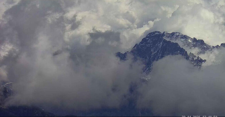 Webcam Пассо Сан-Пеллегрино-Фалькаде  - Pelmo e Civetta