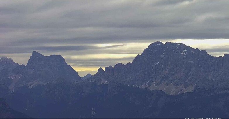 Webcam Passo San Pellegrino-Falcade  - Pelmo e Civetta