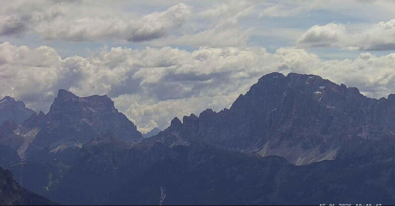 Webcam Passo San Pellegrino-Falcade - Pelmo e Civetta