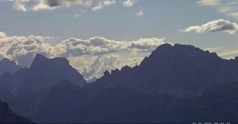 Webcam Passo San Pellegrino-Falcade - Pelmo e Civetta