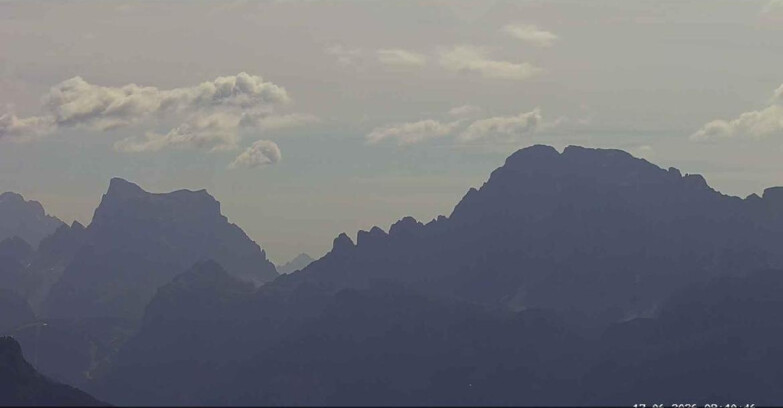 Webcam Passo San Pellegrino-Falcade  - Pelmo e Civetta