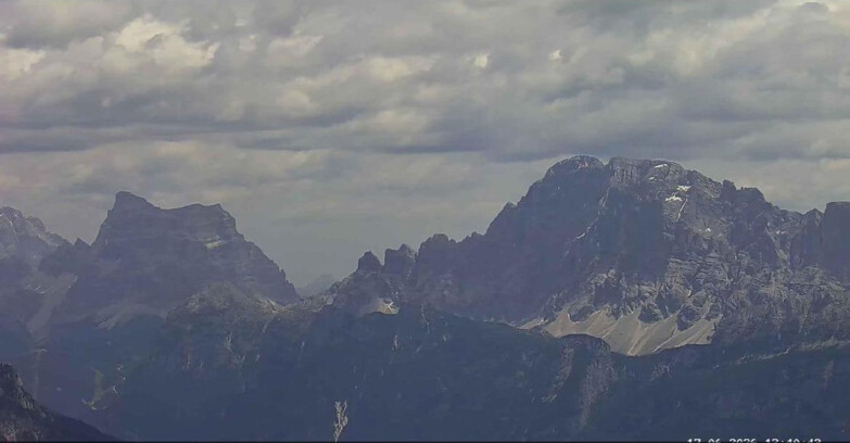 Webcam Passo San Pellegrino-Falcade  - Pelmo e Civetta
