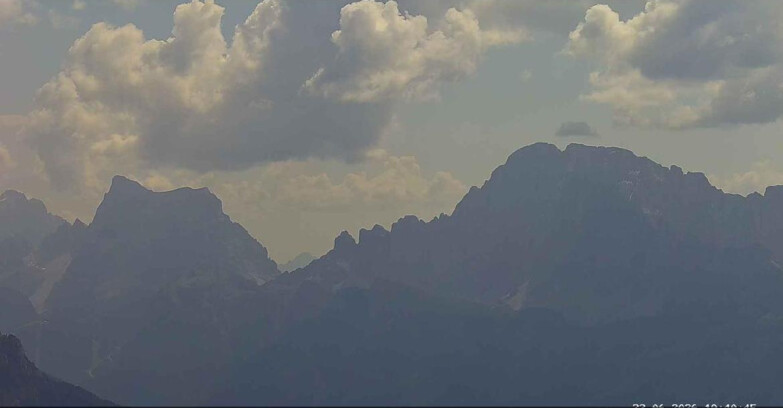 Webcam Passo San Pellegrino-Falcade  - Pelmo e Civetta