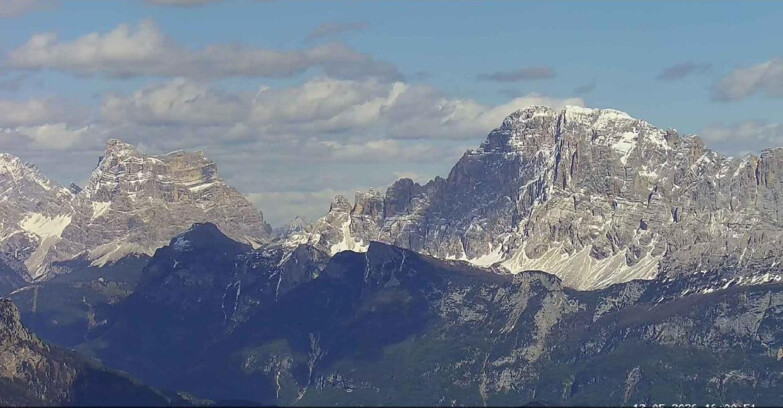 Webcam Passo San Pellegrino-Falcade - Pelmo
