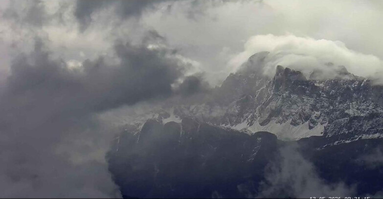 Webcam Passo San Pellegrino-Falcade - Pelmo