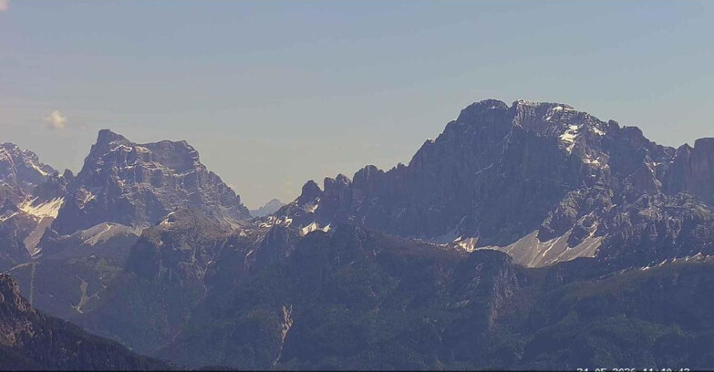 Webcam Passo San Pellegrino-Falcade  - Pelmo