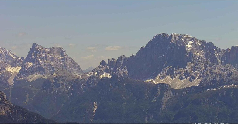 Webcam Passo San Pellegrino-Falcade  - Pelmo