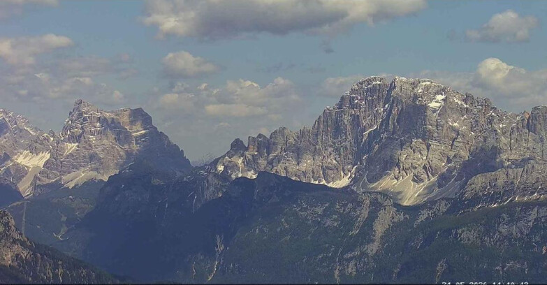 Webcam Passo San Pellegrino-Falcade  - Pelmo