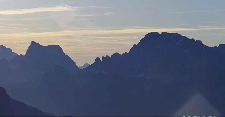 Webcam Passo San Pellegrino-Falcade  - Pelmo