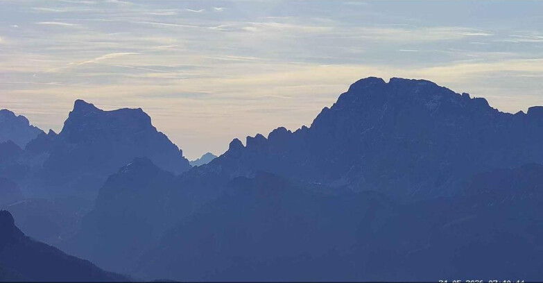Webcam Passo San Pellegrino-Falcade  - Pelmo