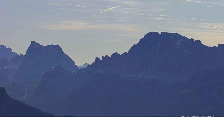 Webcam Passo San Pellegrino-Falcade  - Pelmo