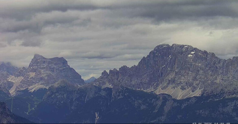 Webcam Passo San Pellegrino-Falcade  - Pelmo