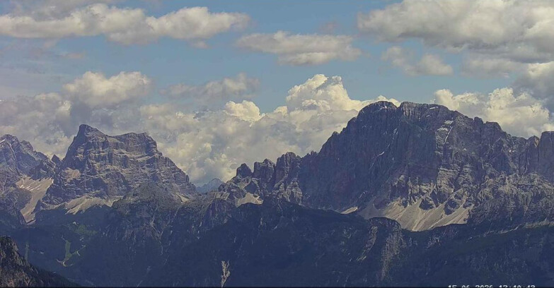 Webcam Passo San Pellegrino-Falcade - Pelmo