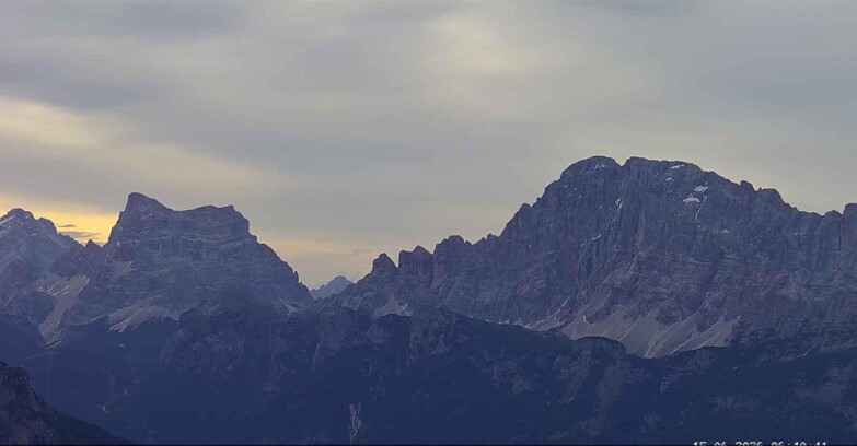 Webcam Passo San Pellegrino-Falcade - Pelmo