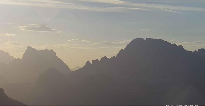 Webcam Passo San Pellegrino-Falcade - Pelmo
