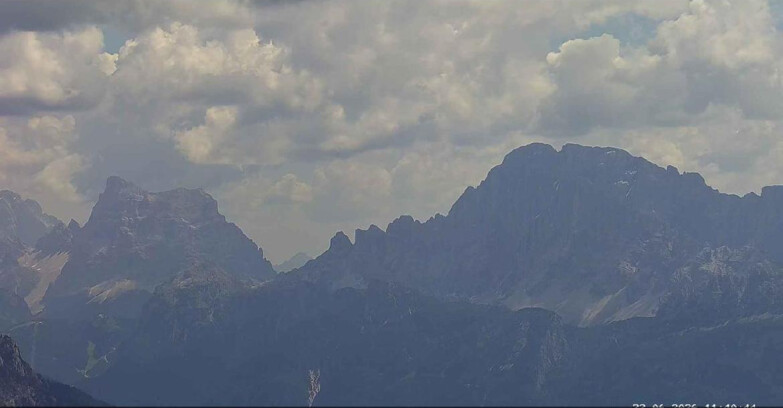 Webcam Passo San Pellegrino-Falcade  - Pelmo