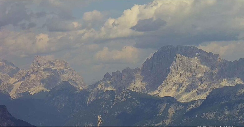 Webcam Passo San Pellegrino-Falcade  - Pelmo