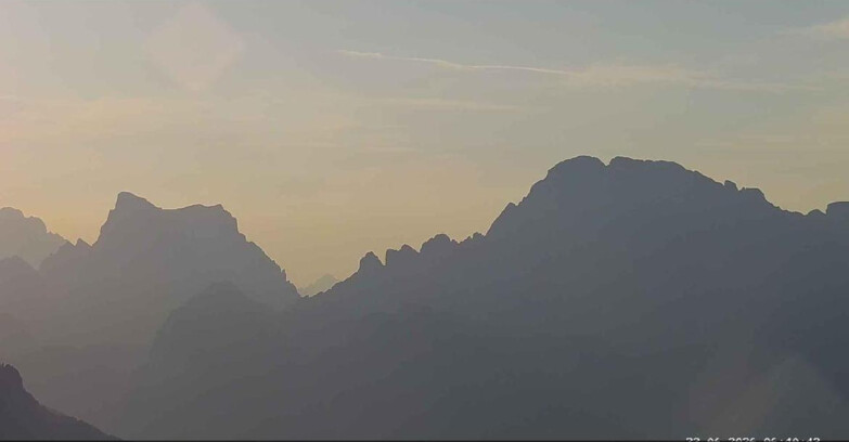 Webcam Passo San Pellegrino-Falcade - Pelmo