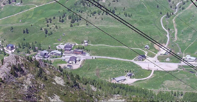 Webcam Passo San Pellegrino-Falcade  - Passo San Pellegrino