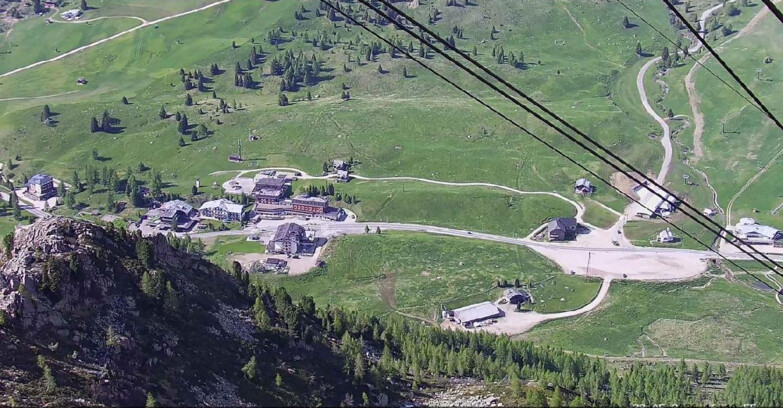 Webcam Passo San Pellegrino-Falcade  - Passo San Pellegrino